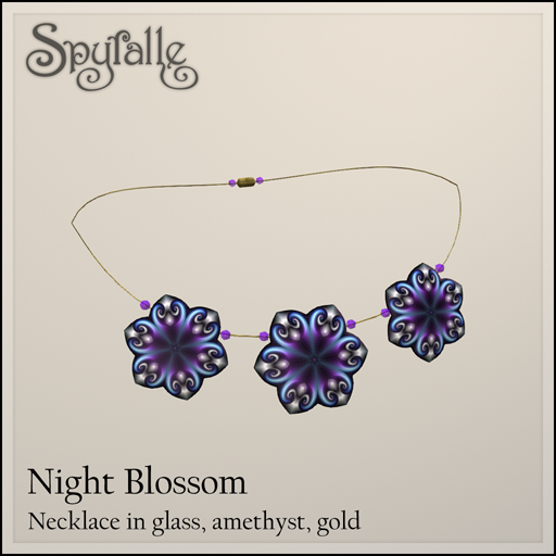 Spyralle Night Blossom Necklace