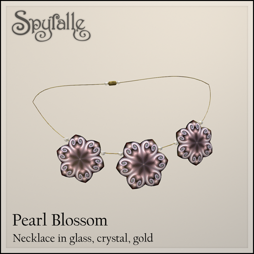Spyralle Pearl Blossom Necklace