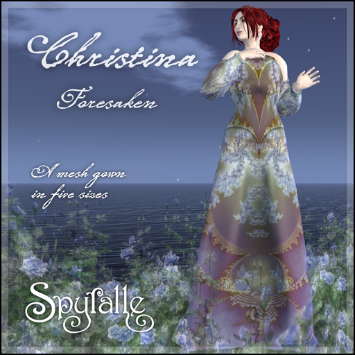 Spyralle Christina Pre-Raphaelite Gown - Foresaken
