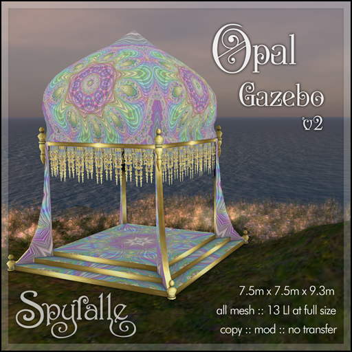 Spyralle Opal Gazebo v2