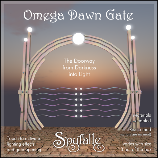 Spyralle Omega Dawn Gate
