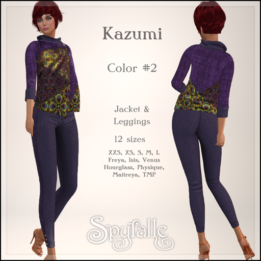 Spyralle Kazumi Jacket Outfit - Color #2