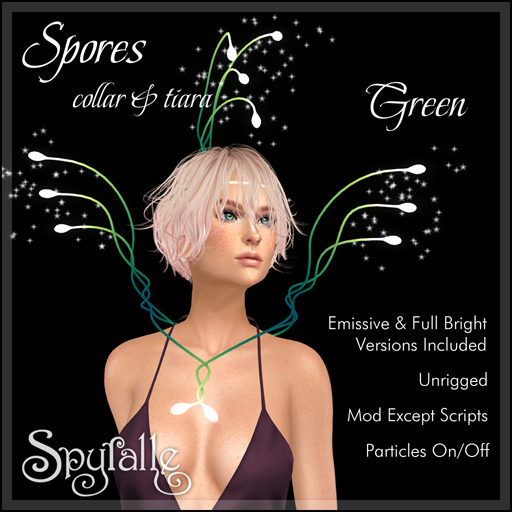 Spyralle Spores Set - Green