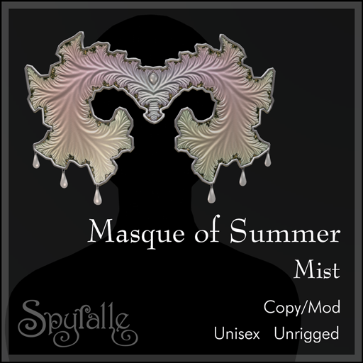 Spyralle Masque of Summer - Mist